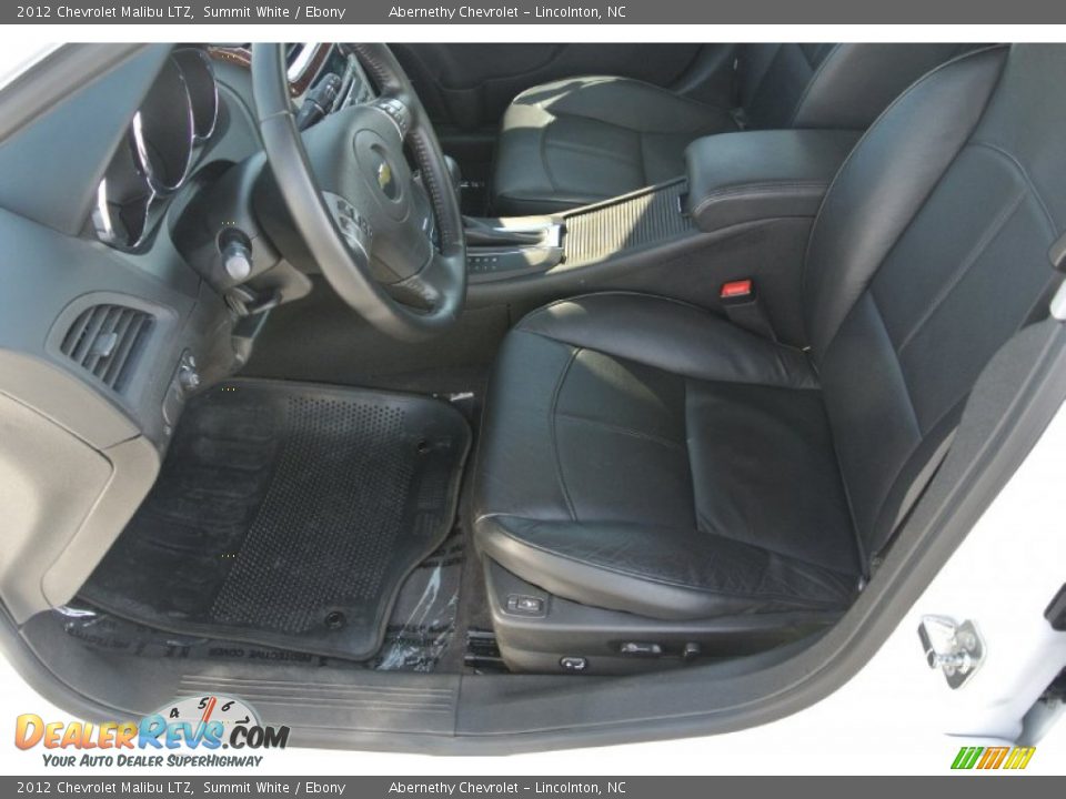 2012 Chevrolet Malibu LTZ Summit White / Ebony Photo #8
