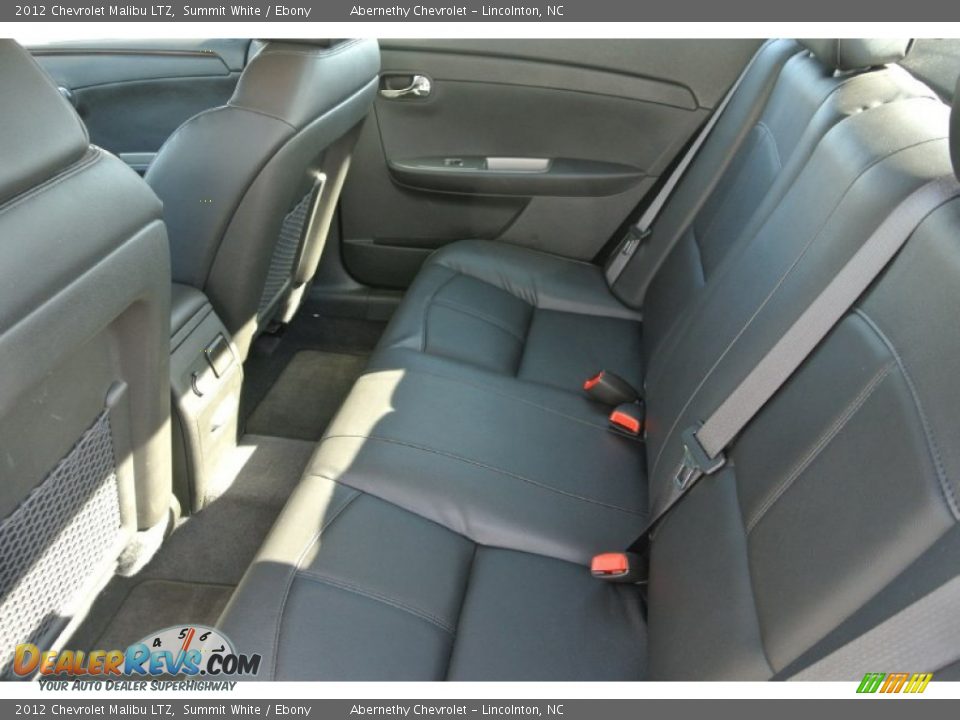 2012 Chevrolet Malibu LTZ Summit White / Ebony Photo #17