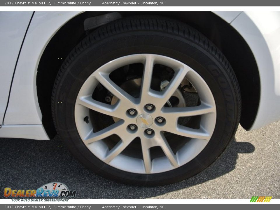 2012 Chevrolet Malibu LTZ Summit White / Ebony Photo #24