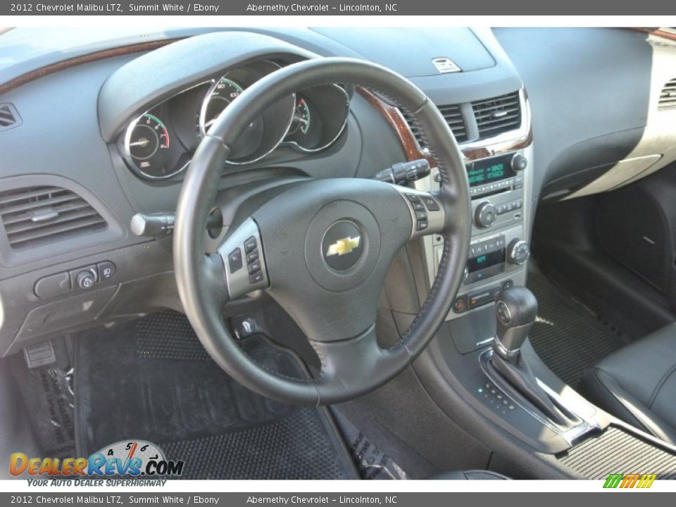2012 Chevrolet Malibu LTZ Summit White / Ebony Photo #27