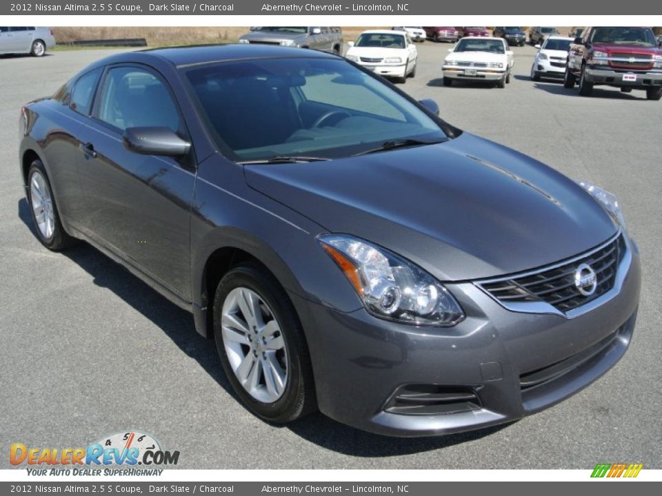 2012 Nissan Altima 2.5 S Coupe Dark Slate / Charcoal Photo #1