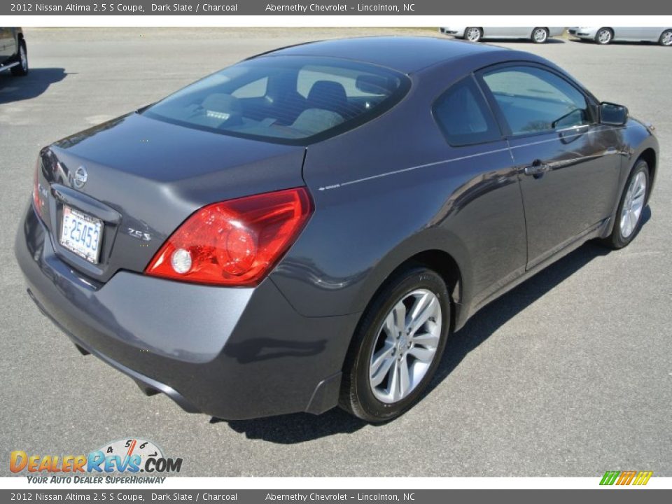 2012 Nissan Altima 2.5 S Coupe Dark Slate / Charcoal Photo #5