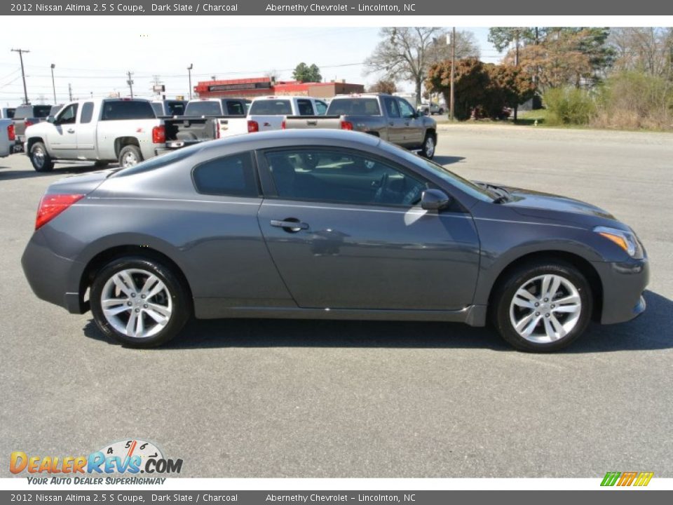 2012 Nissan Altima 2.5 S Coupe Dark Slate / Charcoal Photo #6