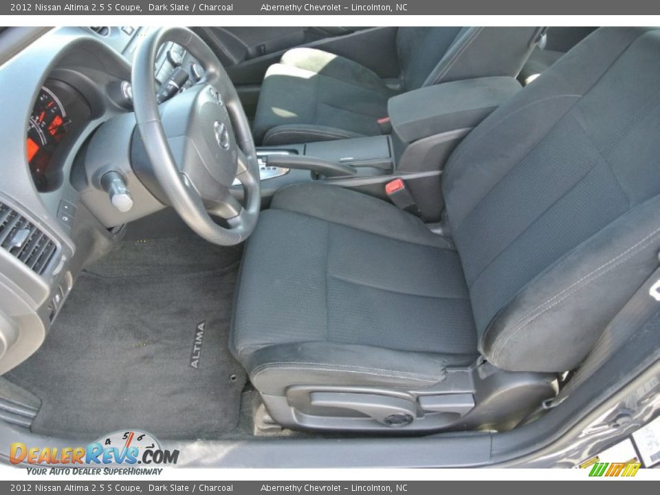 2012 Nissan Altima 2.5 S Coupe Dark Slate / Charcoal Photo #8