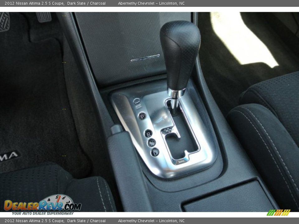 2012 Nissan Altima 2.5 S Coupe Dark Slate / Charcoal Photo #11