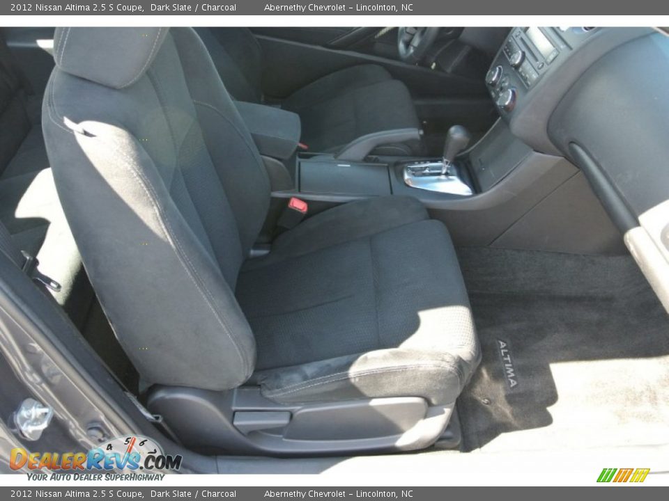 2012 Nissan Altima 2.5 S Coupe Dark Slate / Charcoal Photo #19