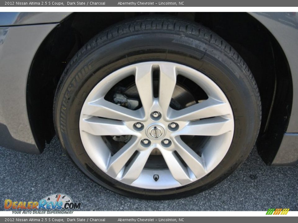 2012 Nissan Altima 2.5 S Coupe Dark Slate / Charcoal Photo #22
