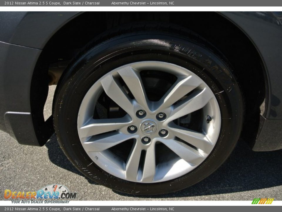 2012 Nissan Altima 2.5 S Coupe Dark Slate / Charcoal Photo #24