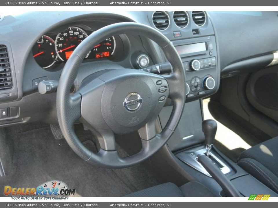 2012 Nissan Altima 2.5 S Coupe Dark Slate / Charcoal Photo #26
