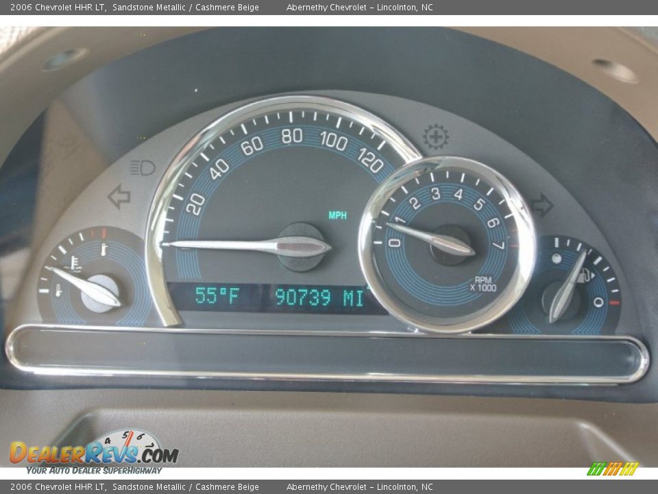 2006 Chevrolet HHR LT Sandstone Metallic / Cashmere Beige Photo #15