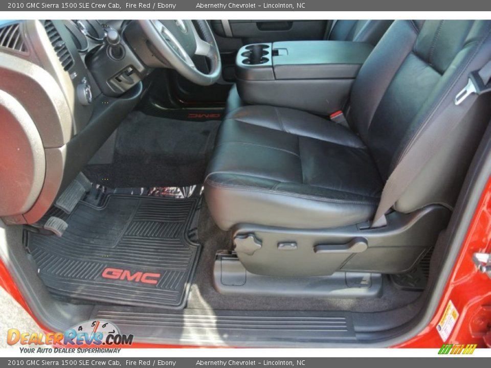 2010 GMC Sierra 1500 SLE Crew Cab Fire Red / Ebony Photo #8