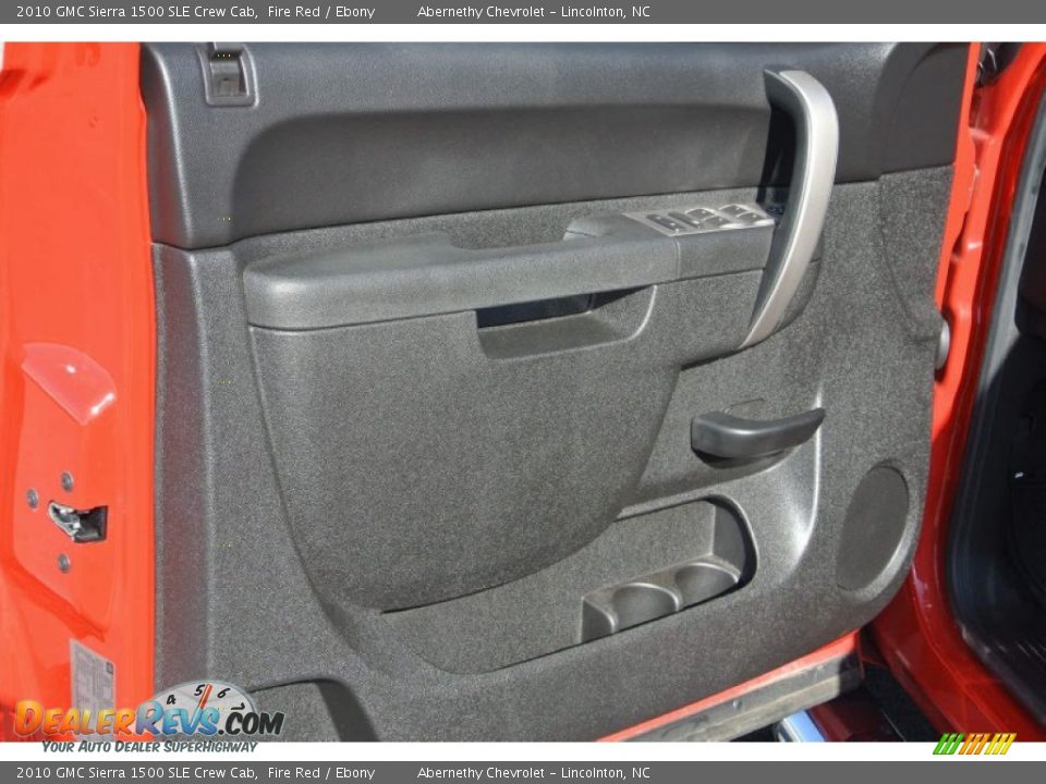 2010 GMC Sierra 1500 SLE Crew Cab Fire Red / Ebony Photo #9