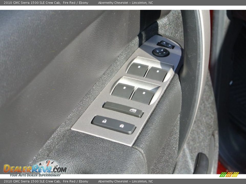 2010 GMC Sierra 1500 SLE Crew Cab Fire Red / Ebony Photo #15