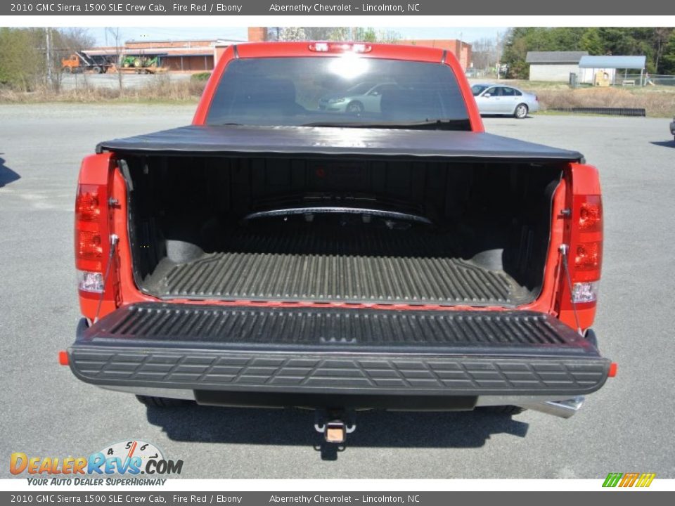 2010 GMC Sierra 1500 SLE Crew Cab Fire Red / Ebony Photo #17