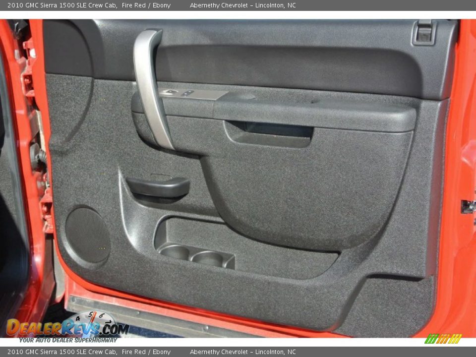 2010 GMC Sierra 1500 SLE Crew Cab Fire Red / Ebony Photo #19
