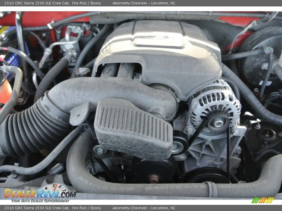 2010 GMC Sierra 1500 SLE Crew Cab Fire Red / Ebony Photo #20