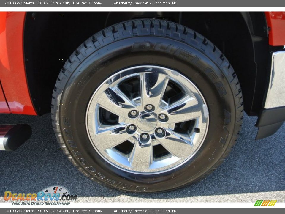 2010 GMC Sierra 1500 SLE Crew Cab Fire Red / Ebony Photo #24