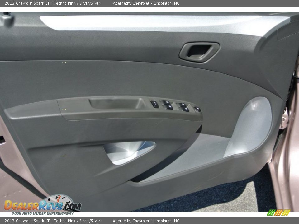 2013 Chevrolet Spark LT Techno Pink / Silver/Silver Photo #9