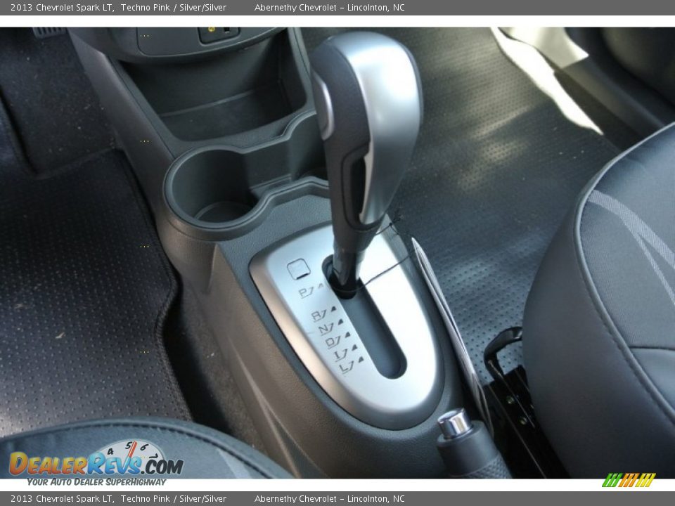 2013 Chevrolet Spark LT Techno Pink / Silver/Silver Photo #10