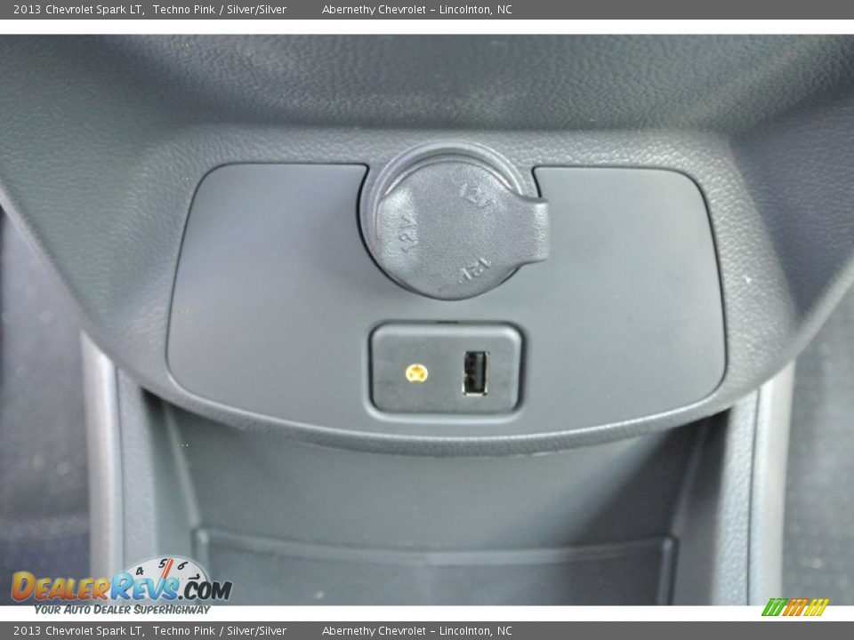 2013 Chevrolet Spark LT Techno Pink / Silver/Silver Photo #11