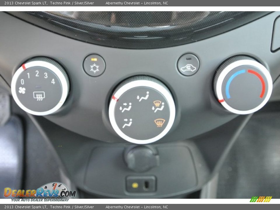 2013 Chevrolet Spark LT Techno Pink / Silver/Silver Photo #12