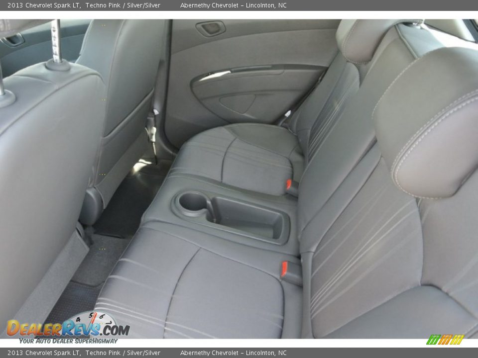2013 Chevrolet Spark LT Techno Pink / Silver/Silver Photo #17