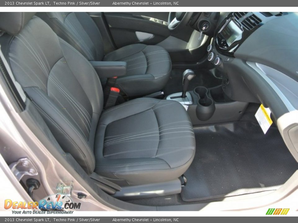 2013 Chevrolet Spark LT Techno Pink / Silver/Silver Photo #19