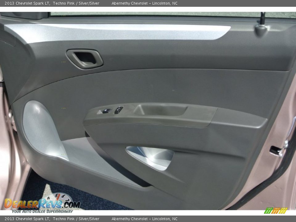 2013 Chevrolet Spark LT Techno Pink / Silver/Silver Photo #20