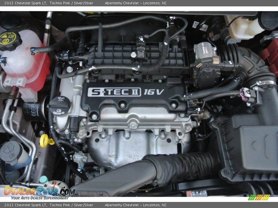 2013 Chevrolet Spark LT Techno Pink / Silver/Silver Photo #22
