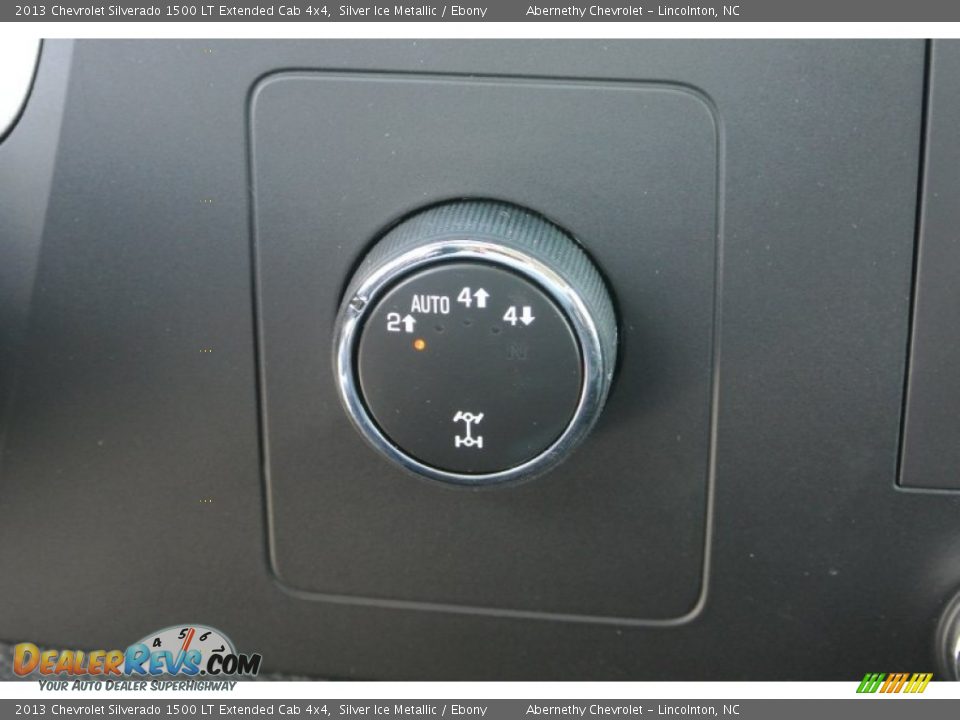 2013 Chevrolet Silverado 1500 LT Extended Cab 4x4 Silver Ice Metallic / Ebony Photo #11