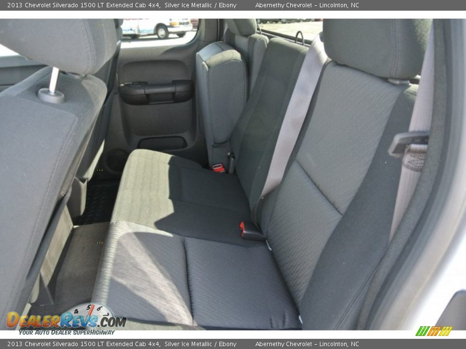 2013 Chevrolet Silverado 1500 LT Extended Cab 4x4 Silver Ice Metallic / Ebony Photo #16