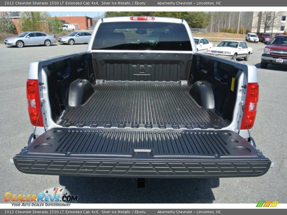 2013 Chevrolet Silverado 1500 LT Extended Cab 4x4 Silver Ice Metallic / Ebony Photo #17