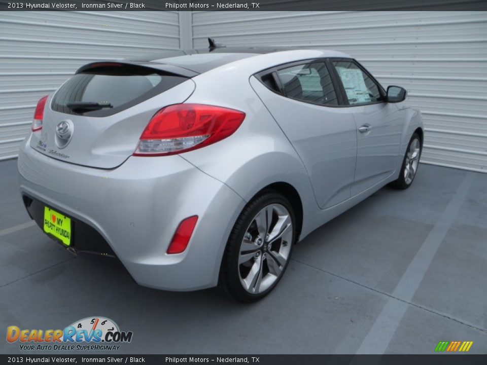 2013 Hyundai Veloster Ironman Silver / Black Photo #4