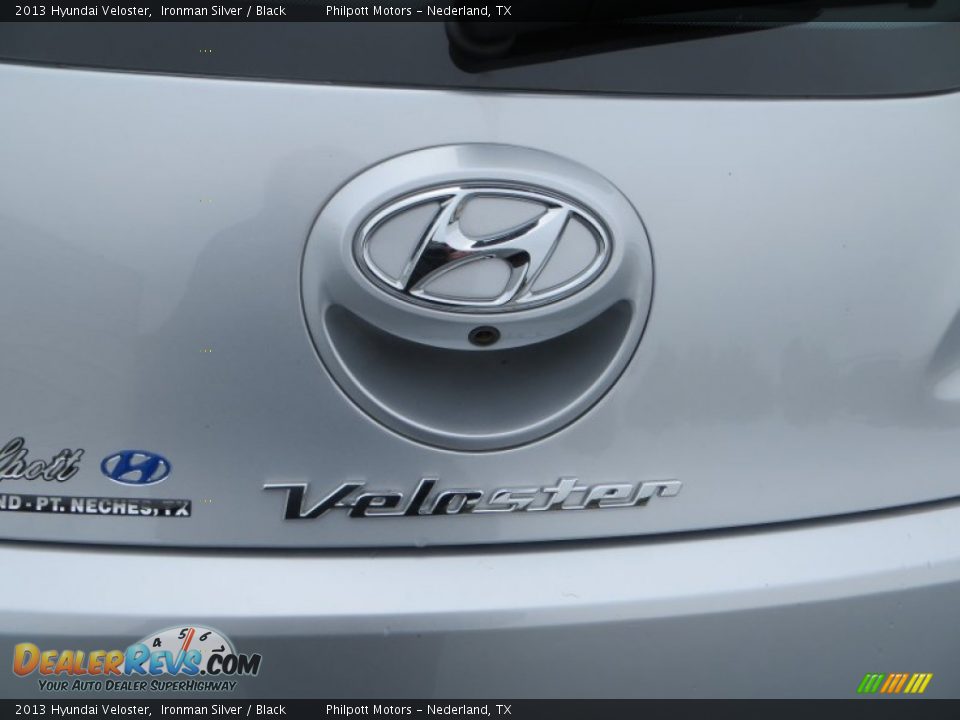2013 Hyundai Veloster Ironman Silver / Black Photo #6