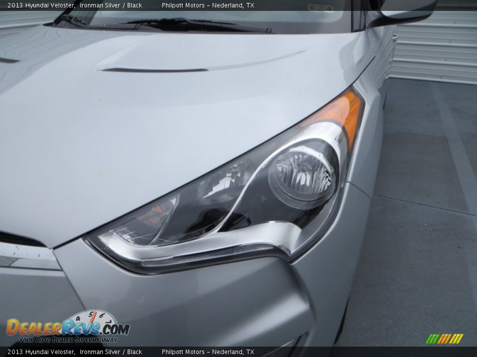 2013 Hyundai Veloster Ironman Silver / Black Photo #10