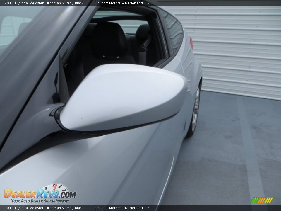 2013 Hyundai Veloster Ironman Silver / Black Photo #13