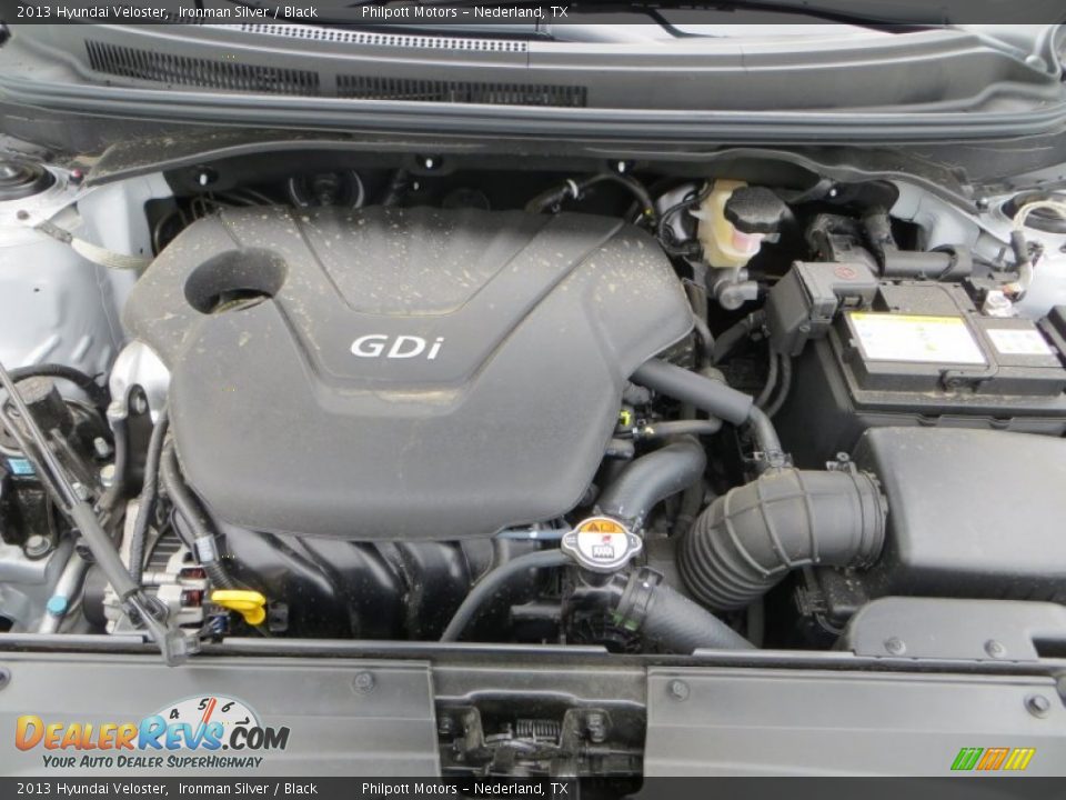 2013 Hyundai Veloster Ironman Silver / Black Photo #16