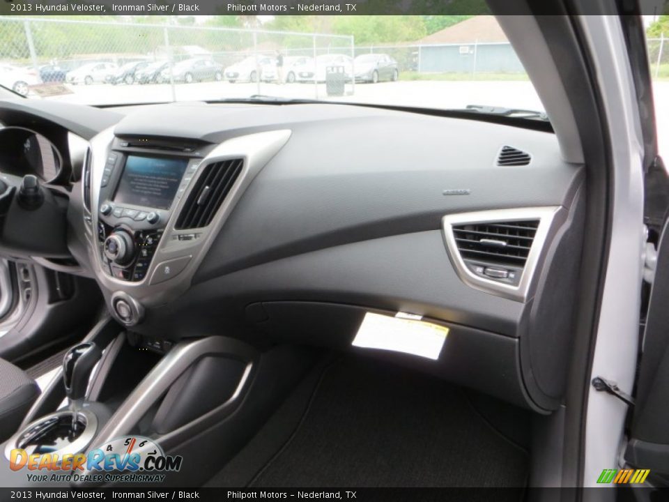 2013 Hyundai Veloster Ironman Silver / Black Photo #17