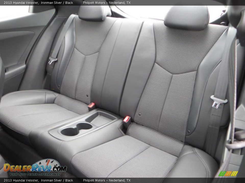 2013 Hyundai Veloster Ironman Silver / Black Photo #20