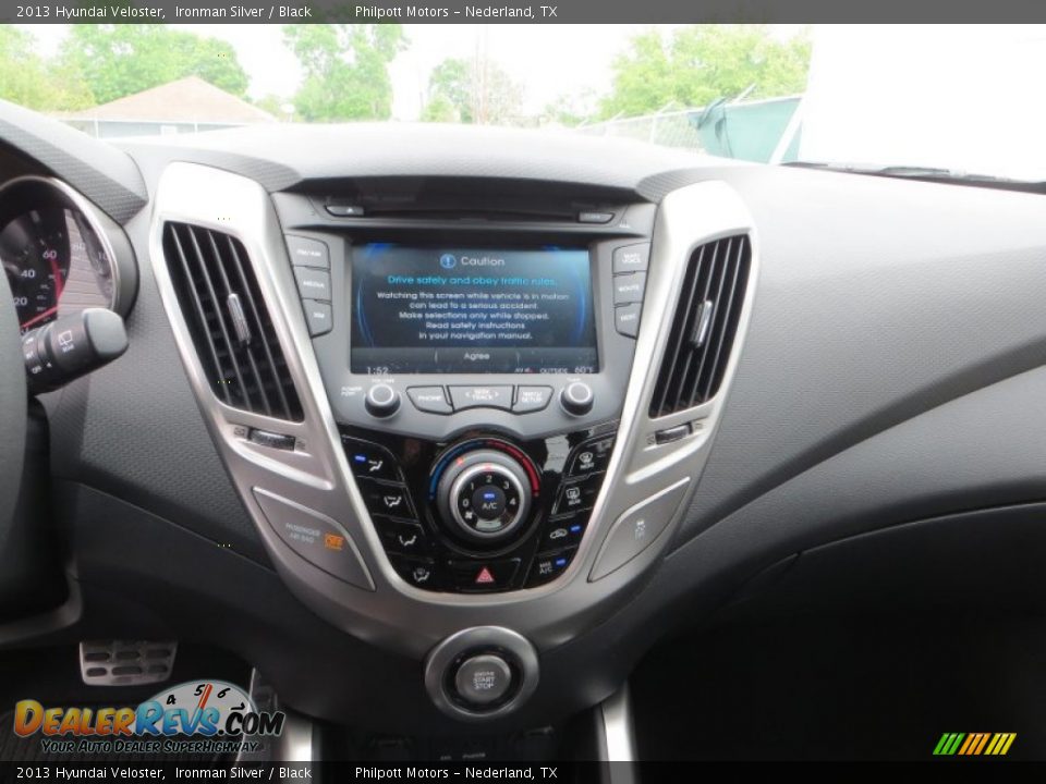 2013 Hyundai Veloster Ironman Silver / Black Photo #23