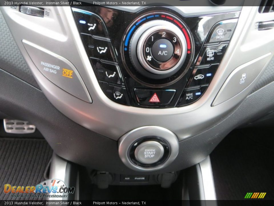 2013 Hyundai Veloster Ironman Silver / Black Photo #25