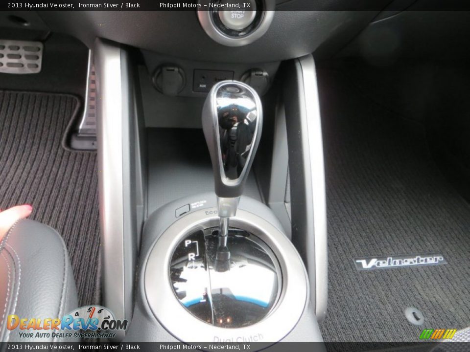 2013 Hyundai Veloster Ironman Silver / Black Photo #27