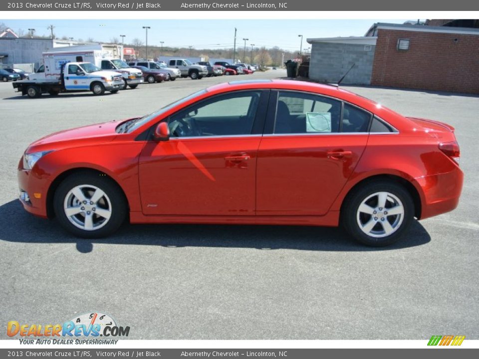 2013 Chevrolet Cruze LT/RS Victory Red / Jet Black Photo #3