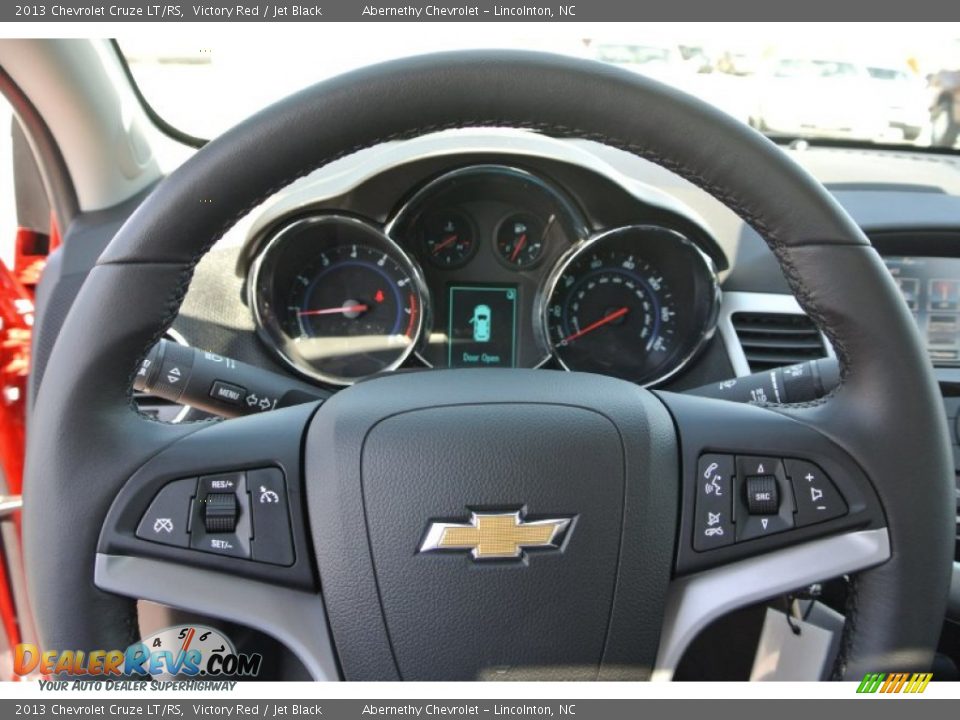 2013 Chevrolet Cruze LT/RS Victory Red / Jet Black Photo #16
