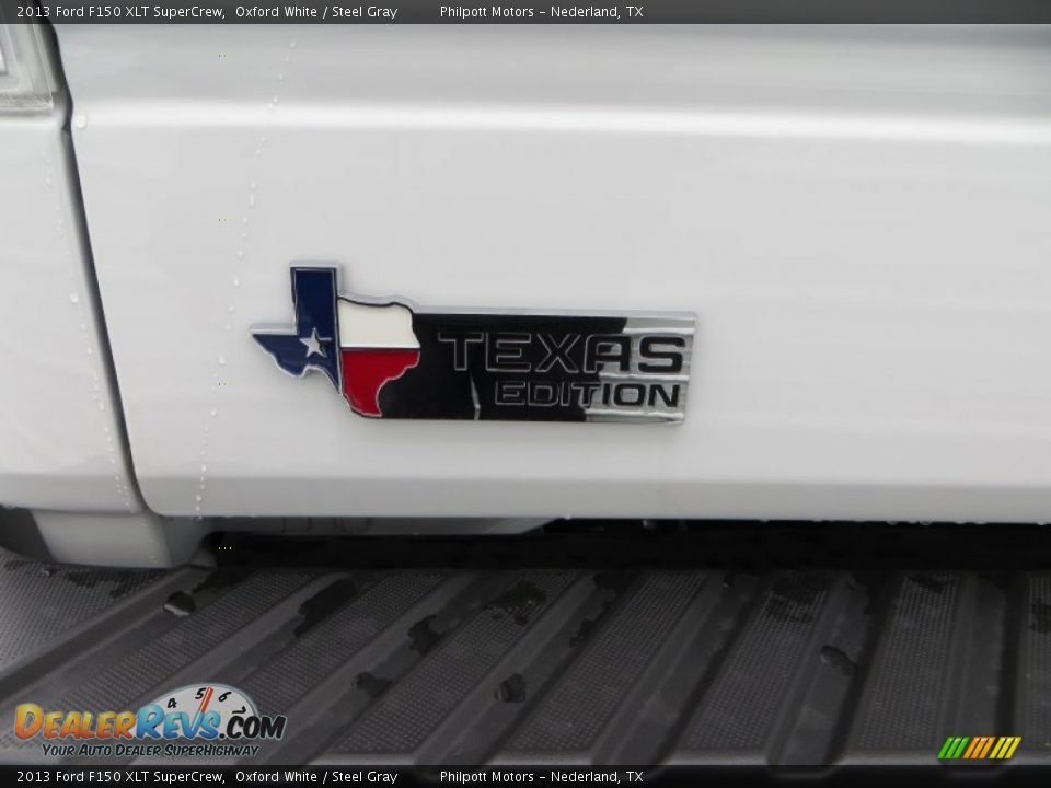 2013 Ford F150 XLT SuperCrew Oxford White / Steel Gray Photo #20