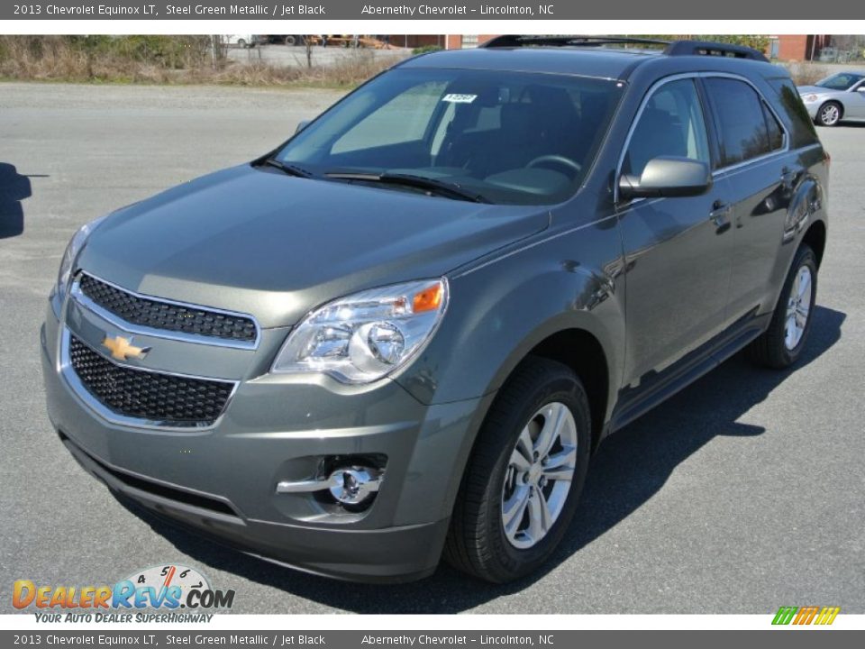 2013 Chevrolet Equinox LT Steel Green Metallic / Jet Black Photo #2