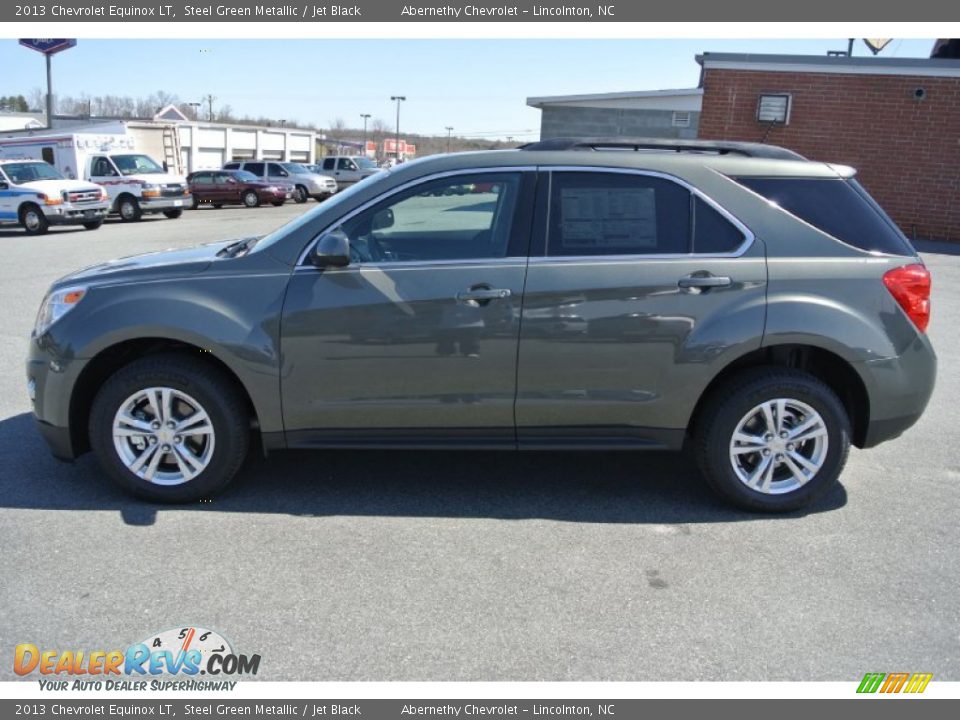 2013 Chevrolet Equinox LT Steel Green Metallic / Jet Black Photo #3