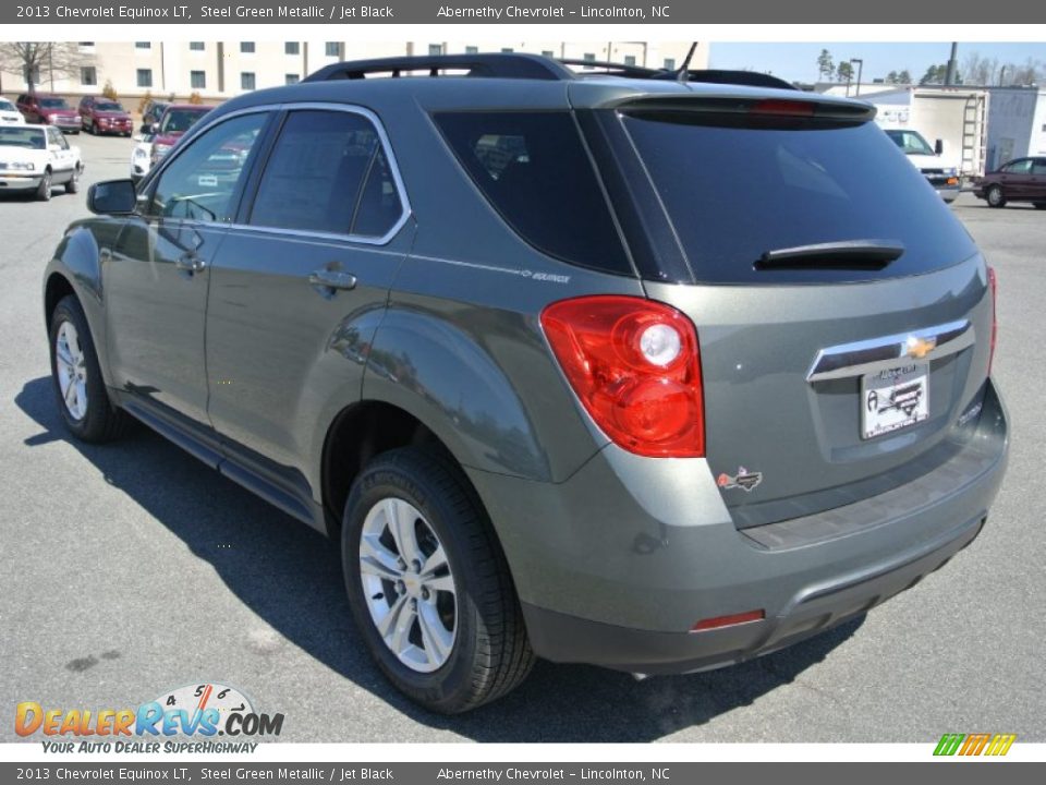 2013 Chevrolet Equinox LT Steel Green Metallic / Jet Black Photo #4