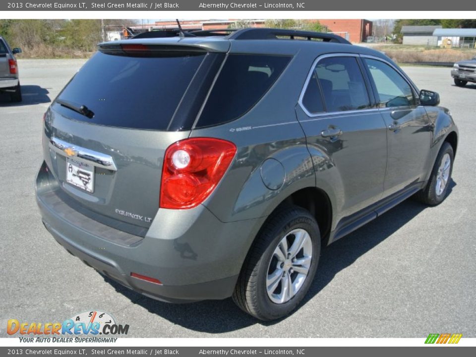 2013 Chevrolet Equinox LT Steel Green Metallic / Jet Black Photo #5