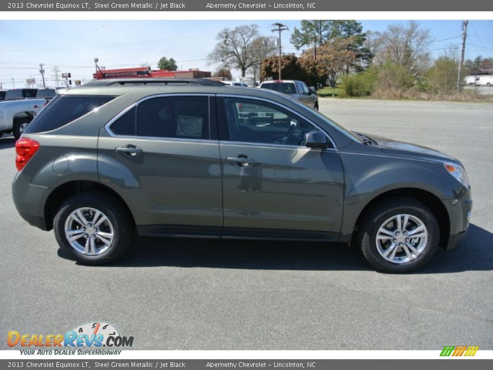 2013 Chevrolet Equinox LT Steel Green Metallic / Jet Black Photo #6
